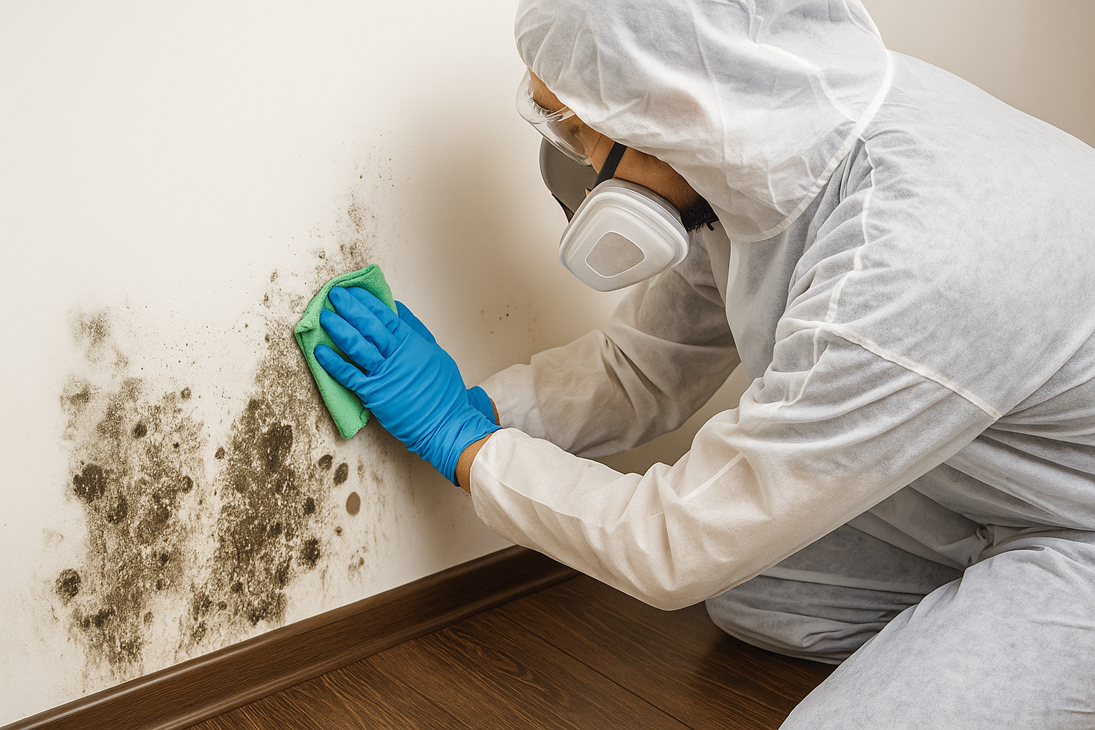 Step 2 of Our Mold Remediation Process