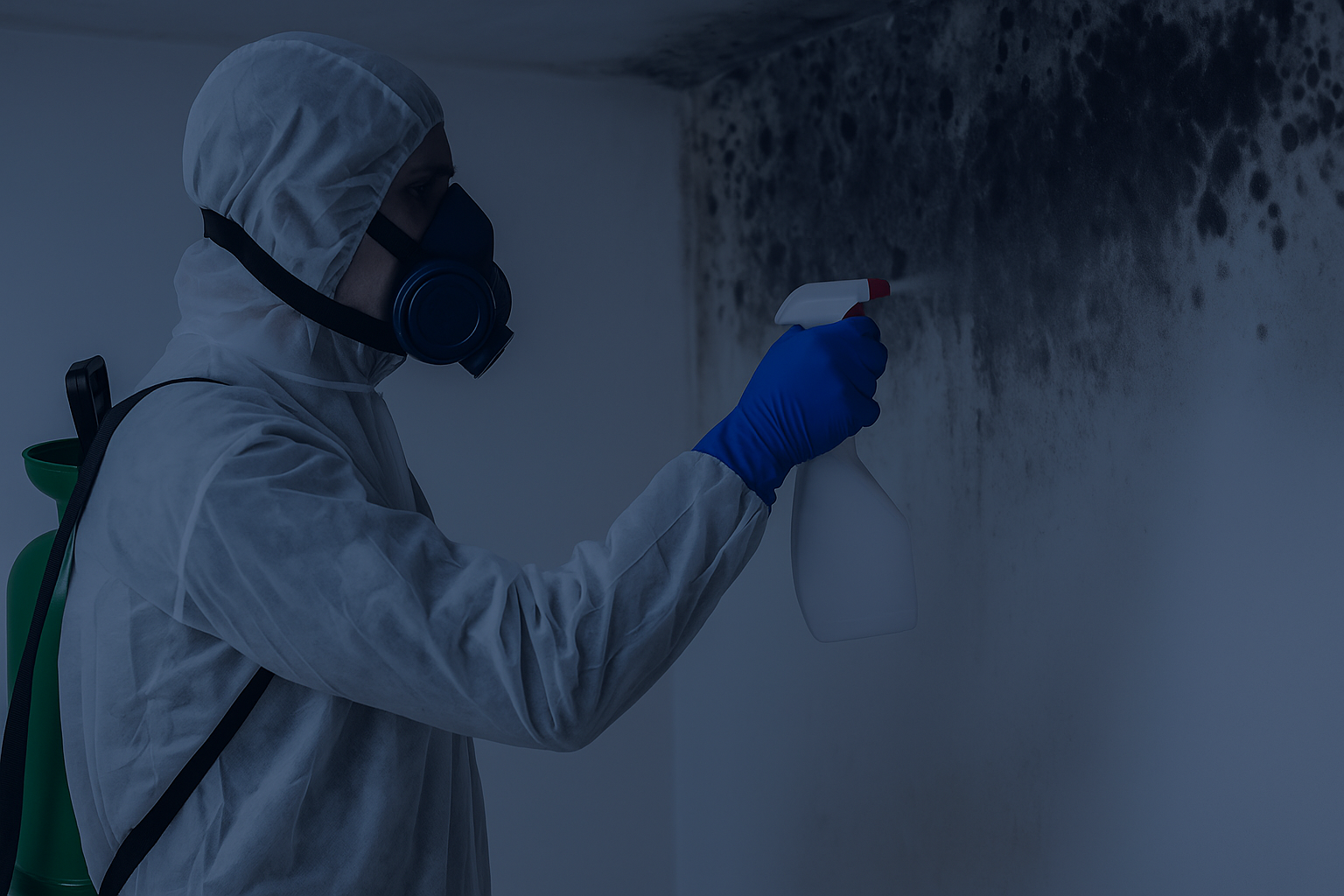 Step 1 of Our Mold Remediation Process