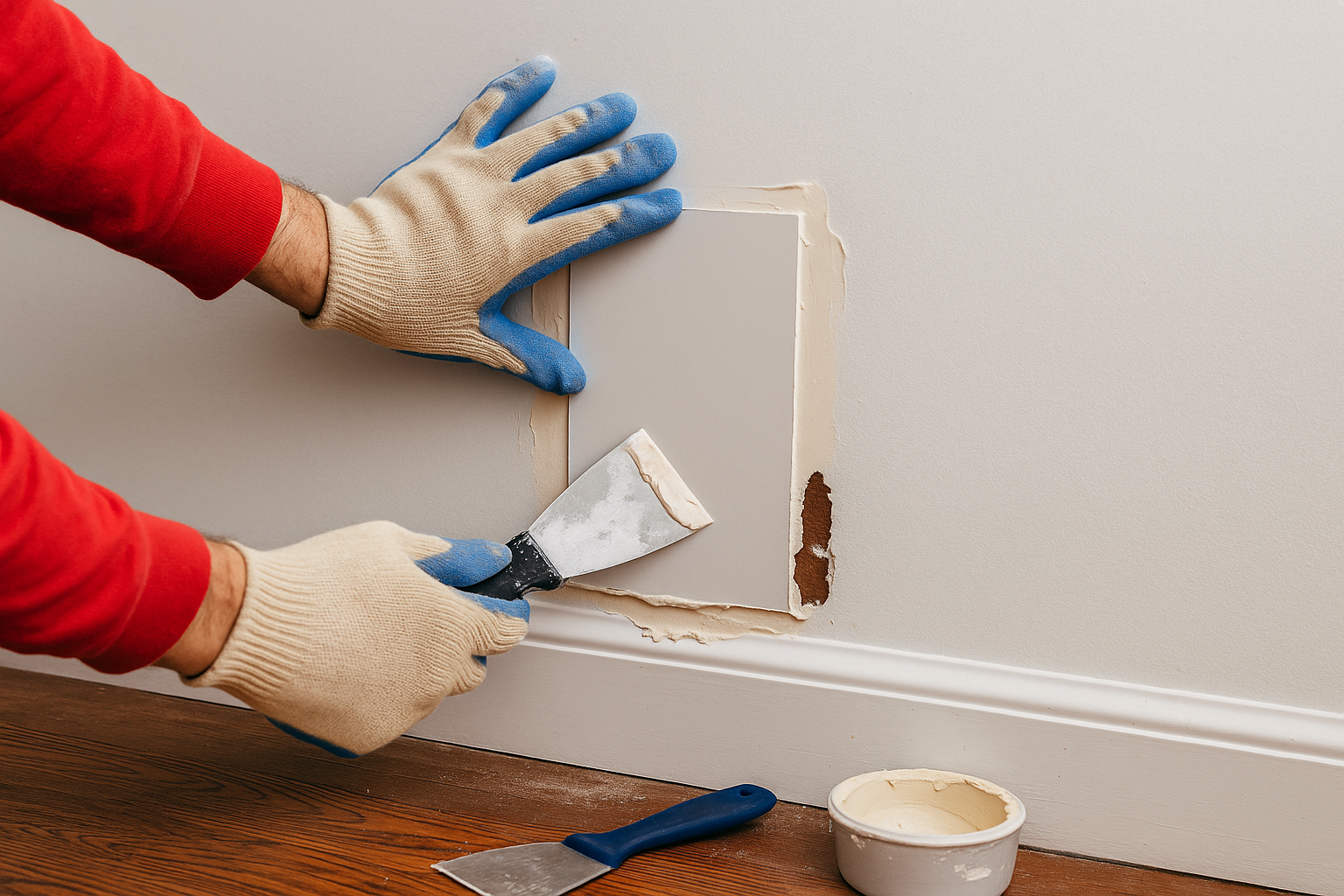 Step 1 of Our Structural Repair Process